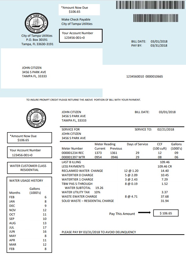  Minol USA business utility bill 